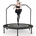 ANCHEER Mini trampolín Plegable de 40 Pulgadas, Carga máxima de 300 Libras, trampolín de Fitness para Interiores/jardín/Entrenamiento