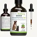 Pet Wellbeing Adrenal Harmony Gold for Dogs - Vet-Formulated - Natural Support for Cushing's & Adrenal Balance - Natural Herbal Supplement 4 oz (118 ml)