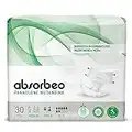 Absorbeo - Pannolone Mutandina Plus – Dispositivi Assorbenti per Incontinenza Media, Unisex, Taglia M (30 pezzi x conf.)