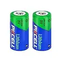 CR123A 3,0V Lithium Batterie 1500 mAh,Einwegbatterien,Nicht Wiederaufladbar,für Alarmanlage,Kameras,2 Stück,PKCELL