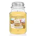 Yankee Candle Duftkerze im Glas (groß) – Vanilla Cupcake – Kerze mit langer Brenndauer bis zu 150 Stunden – Perfekte Geschenke für Frauen