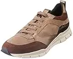 Geox D Sukie B Sneakers Mujer Multicolour Coffee Dk Beige 38 EU