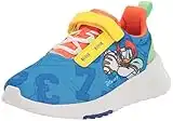 adidas Kids Racer TR21 Running Shoe, Pulse Blue/FTWR White/Impact Orange (Mickey Mouse), 9 US Unisex Toddler