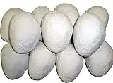 White Replacement Gas Fire/Bio Fuel Ceramic Pebbles 10/20/30 (10)