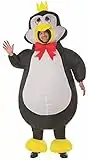 Rubie's Inflatable Penguin Costume, Black/White, Standard