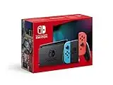 Nintendo Console Switch avec Joy-Con bleu néon et rouge néon