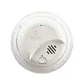 FIRST ALERT BRK 9120LBL Hardwired Smoke Detector with Adapter Plugs for Easy Replacement , White