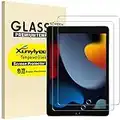 XunyLyee [2 Pack Screen Protector for iPad 9th/8th/7th Generation 10.2", Easy Installation Tempered Glass for iPad 10.2 Inch (2021/2020/2019 Released)