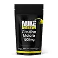 Nuke Nutrition L Citrulline Malate Capsules | 60 Capsules | High Strength 1500mg Dose Supplement | Boost Circulation, Performance & Muscle Recovery | 100% Natural, Preservative & Filler Free | Vegan