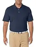 Amazon Essentials Polo de Golf de Secado rápido y Corte Recto (Disponible en Talla Grandes y Largos Especiales) Hombre, Azul Marino Oscuro, XL