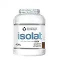 Scientiffic Nutrition - Isolat 2.0, Whey Protein, Suplemento de Proteina Aislada ISO con Lactasa, Proteina de Suero de Leche en Polvo - 908g, Chocolate.