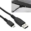 Gadget Juice Cable de Cargador y Datos Micro USB para Amazon Kindle Touch, Touch 3, Kindle Paperwhite, Voyage, Oasis, Kindle Fire, Kindle Fire HD, HDX, Kindle Keyboard 3, Kindle Wi-Fi Negro