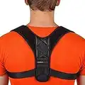 Leramed [New 2023] Posture Corrector for Men and Women - Adjustable Upper Back Brace for Clavicle Support and Providing Pain Relief from Neck,Back and Shoulder
