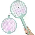 GeeRic Bug Zapper Raquette électrique anti-mouches et anti-moustiques 45,7 cm – Tueur de mouches extérieur/intérieur, tueur de tennis à piles, attrape-mouches électronique 3000 volts, piles incluses