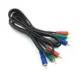 XENOCAM RCA 5FT RGB Component Video Cable for HDTV Red/Green/Blue connectors 3 Male to 3 Male…