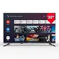 Aiwa TV Led 32" Led326Hd, Android TV, Wi-Fi, Netflix