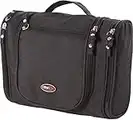 CABIN GO 3020 Beauty Case da Viaggio Grande con Specchio per Donna e Uomo, Pochette da Bagno, Borsetta da bagno da appendere, Borsa da toilette per Cosmetici con Gancio, Bagaglio a mano.