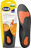 Scholl In-Balance Zona Lombare Plantare Sollievo Dolore, Lombalgia, Plantari con Gel Ammortizzante a Doppio Strato con Supporto Flessibile per la Zona Lombare, Taglia S (37-39.5), 1 Paio