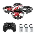 Holy Stone HS210 Mini Drone RC Nano Quadcopter Best Drone for Kids and Beginners RC Helicopter Plane with Auto Hovering, 3D Flip, Headless Mode and Extra Batteries Toys for Boys and Girls