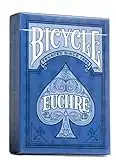 Bicycle Euchre Playing Card Deck - 9 Through Ace - Double Deck, Blue