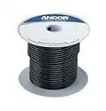 Ancor 184003 Marine Grade Electrical Primary Tinned Copper Boat Wiring (14-Gauge, Black, 18-Feet)