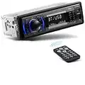 BOSS Audio Systems 616UAB Multimedia Car Stereo – Single Din LCD, Bluetooth Audio and Calling, Built-in Microphone, MP3 Player, WMA, USB, Auxiliary Input, AM/FM Radio Receiver, Wireless Remote Control