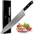 Coltello da cucina personalizzato, coltelli da chef professionisti, 36 cm, ad alta resistenza, impugnatura ergonomica, lama in acciaio inox ultra affilata, resistente ed elastica.