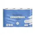 by Amazon Küchenrollen 3-lagig, weiß, 64 Blatt, 4 Rollen, 1er-Pack