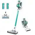 Tineco Aspirateur Balai sans Fil A11 Master 60 Minutes d'autonomie Aspirateur Portatif Puissant avec Filtre HEPA Brosse LED Nettoyage Profond Silencieux pour Poils d'animaux Sols Durs Tapis