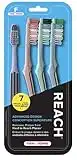 Reach Advanced Design Toothbrush, Firm Bristles, 7 Count Value Pack