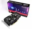 PELADN AMD Radeon RX 580 8GB Tarjeta Grafica Gaming para Juegos, Trabajos Multimedia y edición de Video 3 Puertos DP, 1 Puerto HDMI, GDDR5, Bus 256 bits, GPU Ellesmere, bajo Consumo 130W (Gaming)