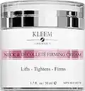 Neck Firming Cream with Peptides & Retinol - Anti Aging Skin Tightening Cream to Reduce Wrinkles, Neck Lines, Age Spots & Sagging Skin - Natural Firming Neck Cream for Smooth & Youthful Skin - 1.7 oz