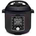 Instant Pot Pro 10-in-1 Pressure Cooker, Slow Cooker, Rice/Grain Cooker, Steamer, Sauté, Sous Vide, Yogurt Maker, Sterilizer, and Warmer, Includes App With Over 800 Recipes, Black, 6 Quart