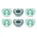 NUK Comfy Pacifiers, 0-6 Months, 6 Pack