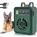 Zigzagmars Bark Control Device Ultrasonic Anti Barking Device, 2023 Newest Stop Dog Bark Deterrents with Adjustable Ultrasonic Level Control Sonic Bark Deterrents Up to 50FT Range Safe for Dogs