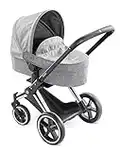 Corolle 9000140770 - Mon Grand Poupon Cybex Puppenwagen, für 36-42cm Puppen, Buggy, 3in1, faltbar, Puppenspielzeug, Puppenmama, ab 3 Jahren, ‎36.5 x 21 x 61 cm