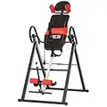 HOMCOM Gravity Inversion Table w/Safety Belt Adjustable Hand Stand Home Back Stretcher Machine For Muscle Pain Relief