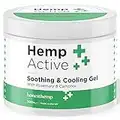 Hemp Gel for Pain Relief by Honest Hemp - Hemp Muscle & Joint Cream - 300ml Active Relief Gel with Hemp Oil Helps Soothe Shoulders, Knees, Back & Feet (300ml)