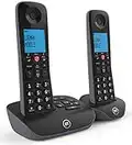 BT Essential Cordless Home Phone with Nuisance Call Blocking and Answering Machine, Twin Handset Pack