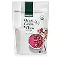 Natural Force Grass Fed Organic Whey Protein Powder – Non GMO Verified, Humane Certified & Lab Tested for Toxins – Pure & Unflavored – Keto Friendly, Low Carb, and Kosher – 16 Ounce A2 Protein