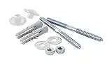 Durovin Bathrooms Stainless Steel Fitting Kit Screw Bolt for Wall Mount Basin Sink