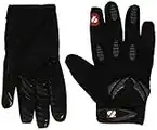 BARNETT FRG-02 - Guantes de fútbol Americano para Receptor, Talla XL, Color Negro