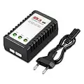 URGENEX B3 Lipo Charger 10W 800mAh Balance Charger for 2S-3S Lithium Batteries 7.4V-11.1V Lithium Battery Balance Charger B3 Pro