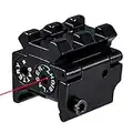 Pinty Red Laser Red Dot Sight Waterproof Military Grade Low Profile Compact with Rail Mount and Accessory