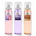 AQUA BLANCE Body Spray, Fragrance Mist for Women, Pack of 3, Each 3.9 Fl Oz, Total 11.7 Fl Oz