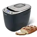 COSORI Bread Maker Machine with 50 Recipes, Gluten Free Function, 12 Presets, 30 Minutes Keep Warm, 13 Hours Delay Start, Accessories Included, 2LB, Gray