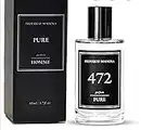 Pure 472 Eau De Parfum Spray For Men. Same Formulation as Creed! Made In The German Factory by Drom Fragrances. (50ml).