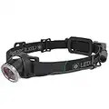 Lampe frontale LED d'extérieur Ledlenser MH10, rechargeable batterie lithium 18650, 600 lumens, filtres colorés fournis, autonomie maximale de 120h, pivotante, câble de charge USB, chasse, pêche