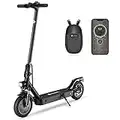 isinwheel S9 Max Electric Scooter 22 Miles Long Range and 19 MPH Portable Folding Commuting Scooter for Adults, Dual Suspension & Brakes, App and Scooter Bag