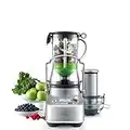 Sage Appliances 3X Bluicer Pro, Entsafter Mixer gebürsteter Edelstahl, Mixer und Entsafter in einem, SJB815